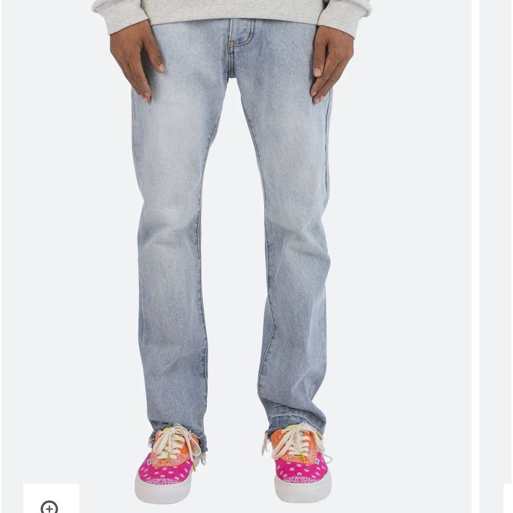 Mnml straight denim jeans